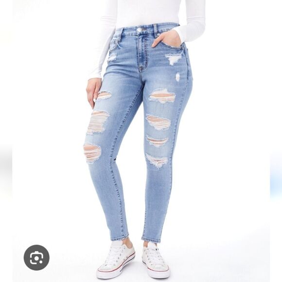 Aeropostale Denim - Aeropostale high-rise curvy jeggings sz 8